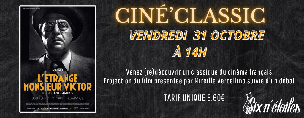 actualité CINE CLASSIC VICTOR